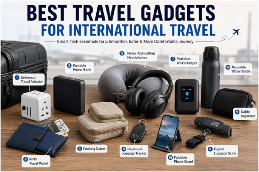 Must-Have Electronic Items to Stay Connected While Traveling